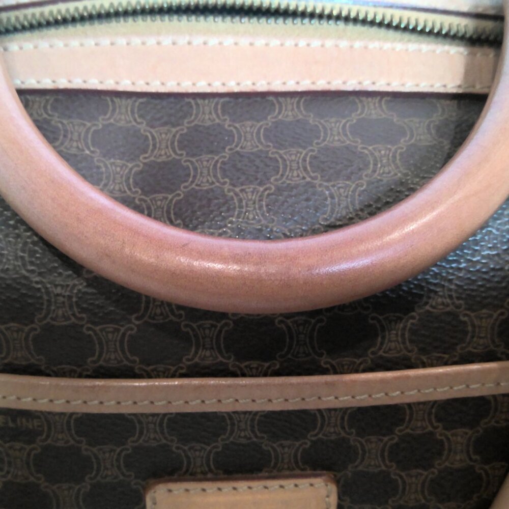 Celine Honeycomb Macadam Boston Bag - Picture 3 of 15